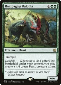 Rampaging Baloths [Zendikar Rising Commander] | Webway Games