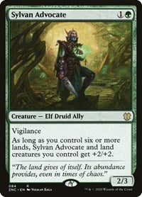 Sylvan Advocate [Zendikar Rising Commander] | Webway Games