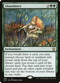 Abundance [Zendikar Rising Commander] | Webway Games