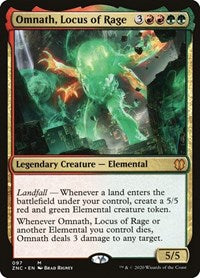 Omnath, Locus of Rage [Zendikar Rising Commander] | Webway Games