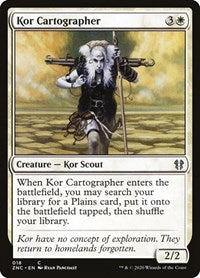 Kor Cartographer [Zendikar Rising Commander] | Webway Games