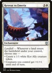 Retreat to Emeria [Zendikar Rising Commander] | Webway Games