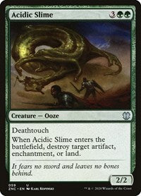 Acidic Slime [Zendikar Rising Commander] | Webway Games
