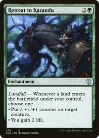 Retreat to Kazandu [Zendikar Rising Commander] | Webway Games