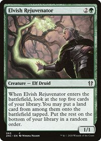 Elvish Rejuvenator [Zendikar Rising Commander] | Webway Games
