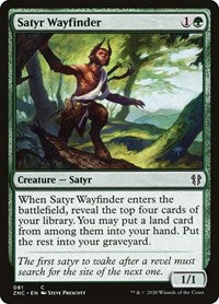 Satyr Wayfinder [Zendikar Rising Commander] | Webway Games