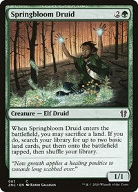 Springbloom Druid [Zendikar Rising Commander] | Webway Games