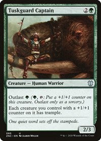 Tuskguard Captain [Zendikar Rising Commander] | Webway Games