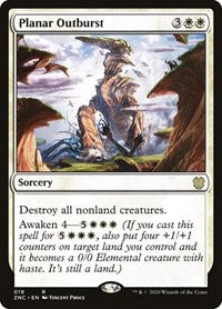 Planar Outburst [Zendikar Rising Commander] | Webway Games