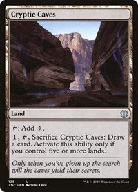 Cryptic Caves [Zendikar Rising Commander] | Webway Games