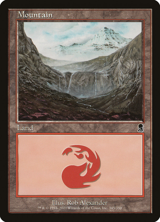 Mountain (345) [Odyssey] | Webway Games