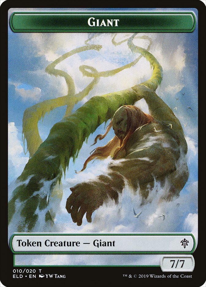 Giant [Throne of Eldraine Tokens] | Webway Games