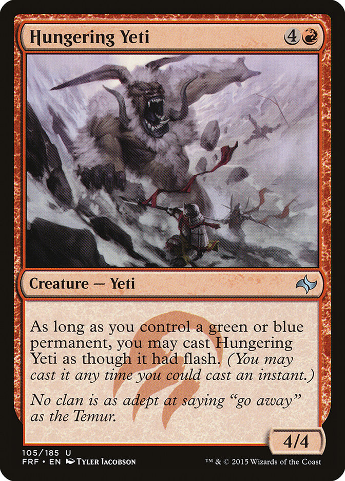Hungering Yeti [Fate Reforged] | Webway Games