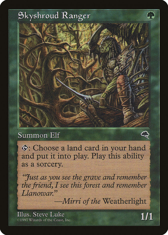 Skyshroud Ranger [Tempest] | Webway Games