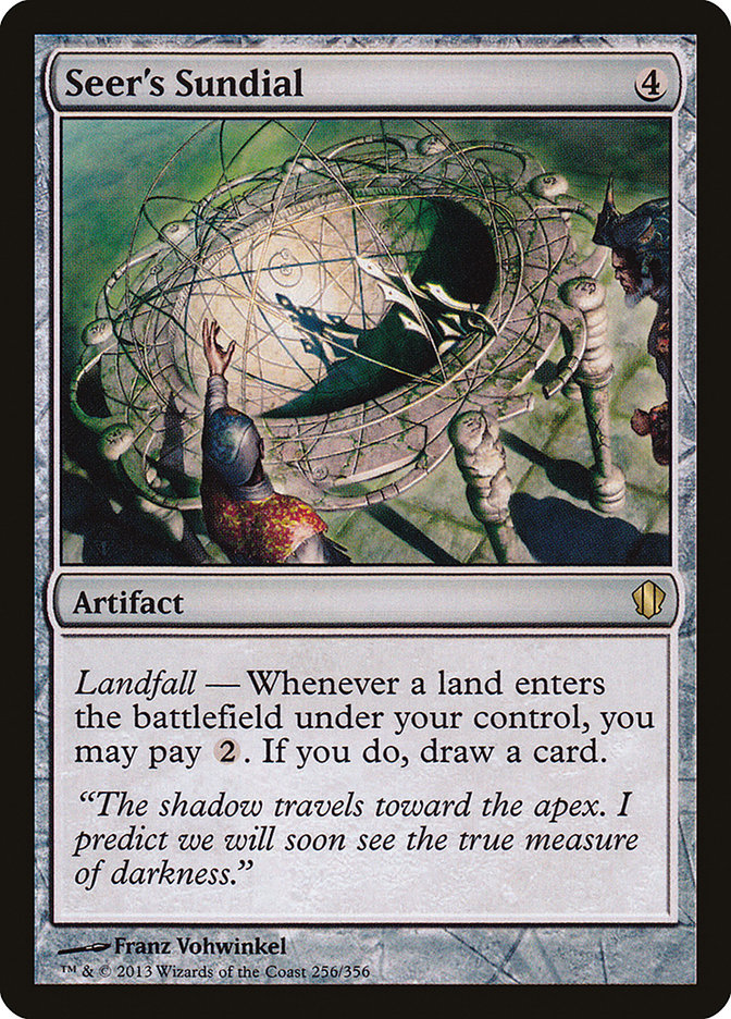 Seer's Sundial [Commander 2013] | Webway Games