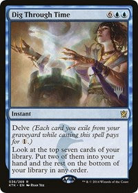 Dig Through Time [Khans of Tarkir Promos] | Webway Games