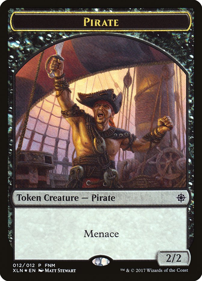 Pirate // Treasure (012) Token [Friday Night Magic 2017] | Webway Games