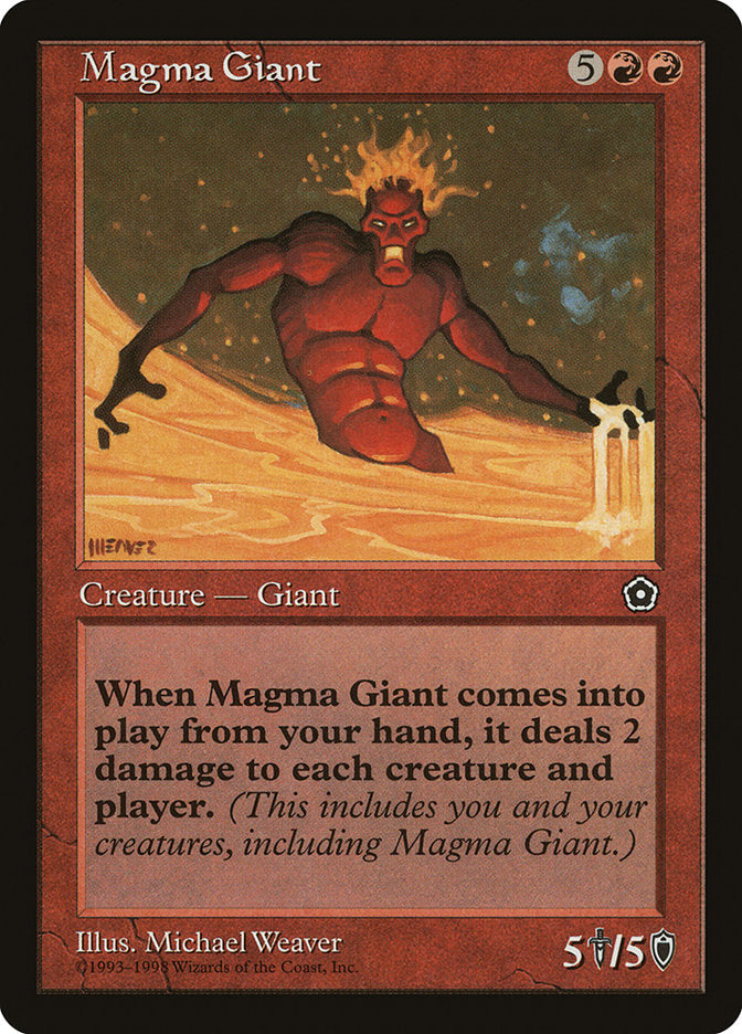 Magma Giant [Portal Second Age] | Webway Games
