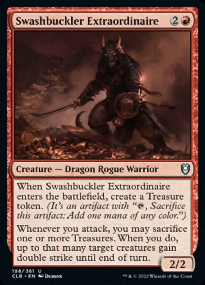 Swashbuckler Extraordinaire [Commander Legends: Battle for Baldur's Gate] | Webway Games