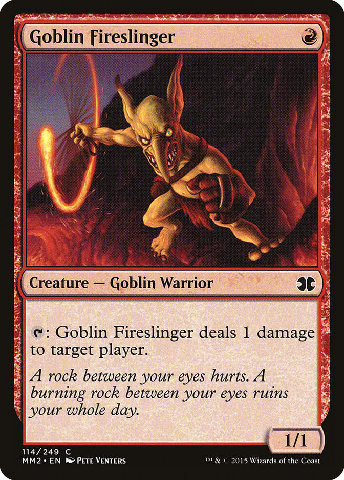 Goblin Fireslinger [Modern Masters 2015] | Webway Games