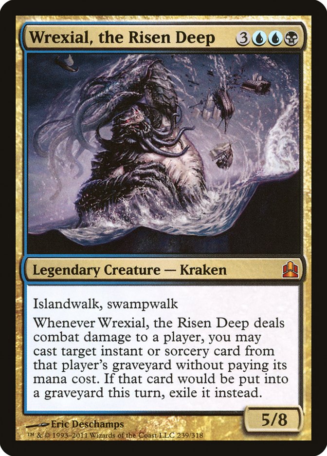 Wrexial, the Risen Deep [Commander 2011] | Webway Games