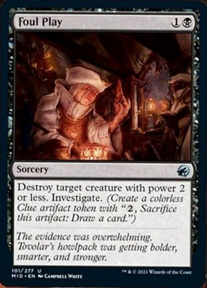 Foul Play [Innistrad: Midnight Hunt] | Webway Games