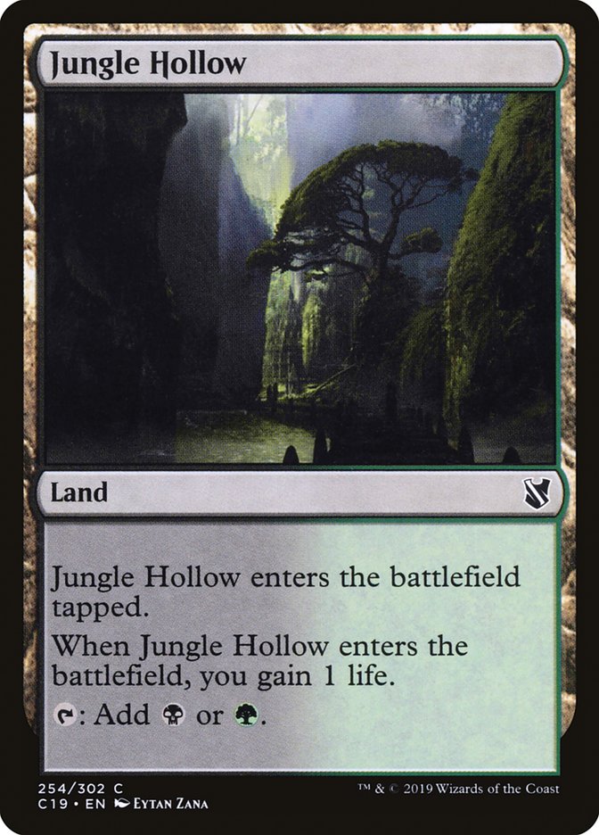 Jungle Hollow [Commander 2019] | Webway Games