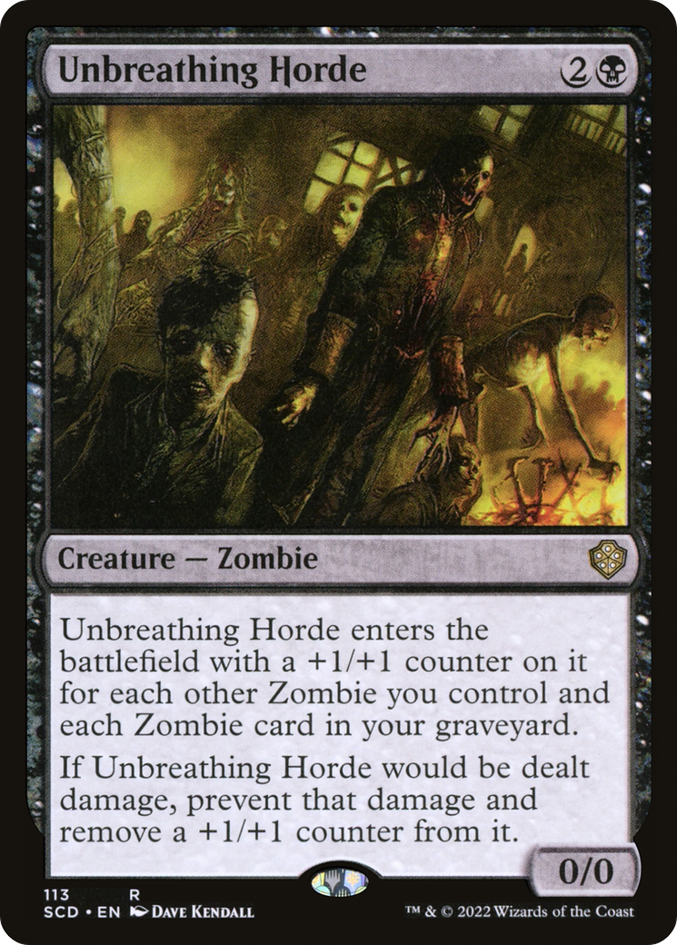 Unbreathing Horde [Starter Commander Decks] | Webway Games