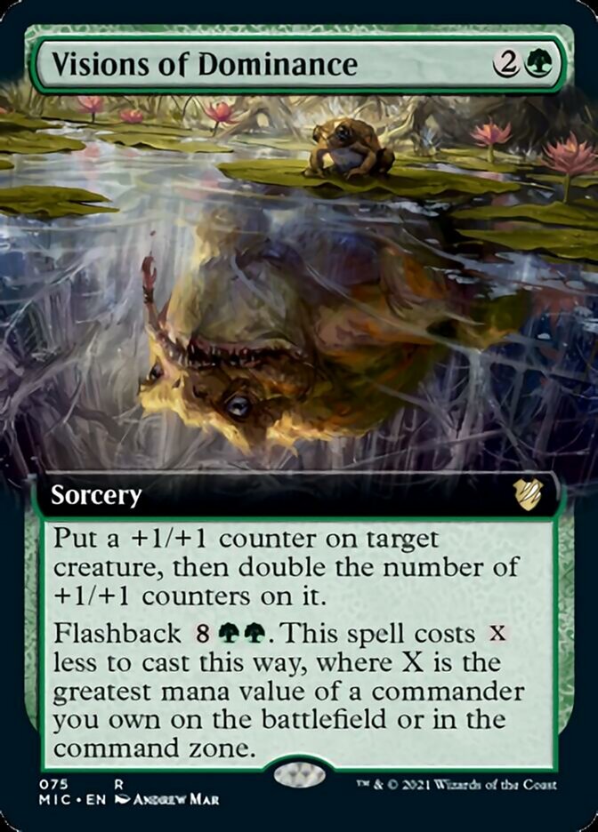 Visions of Dominance (Extended) [Innistrad: Midnight Hunt Commander] | Webway Games