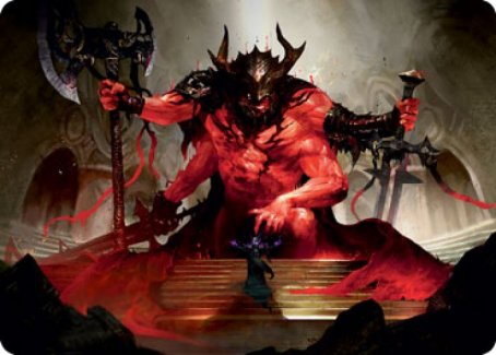 Awaken the Blood Avatar Art Card [Strixhaven: School of Mages Art Series] | Webway Games