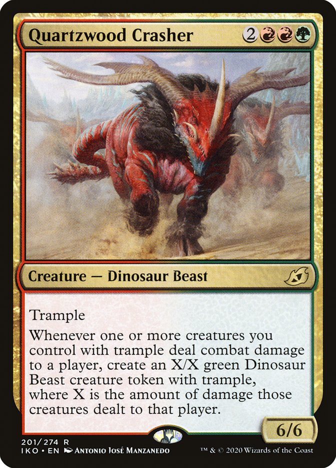 Quartzwood Crasher [Ikoria: Lair of Behemoths] | Webway Games