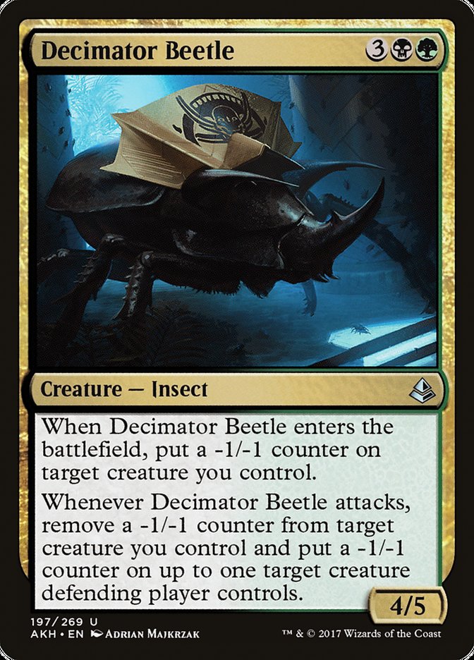 Decimator Beetle [Amonkhet] | Webway Games
