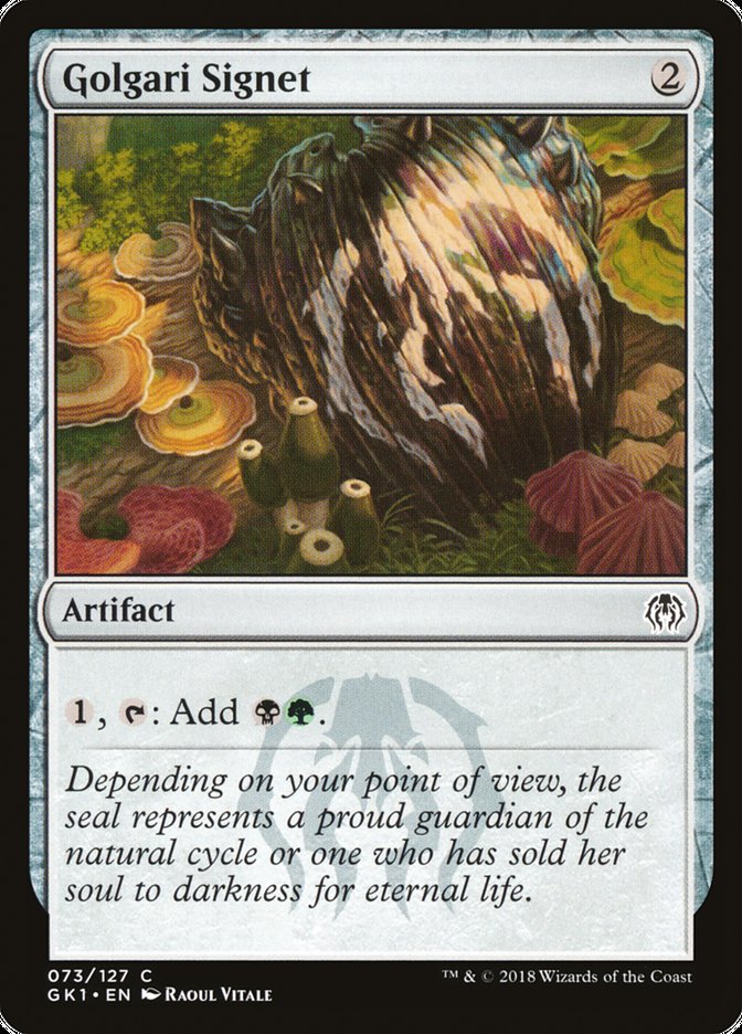 Golgari Signet [GRN Guild Kit] | Webway Games