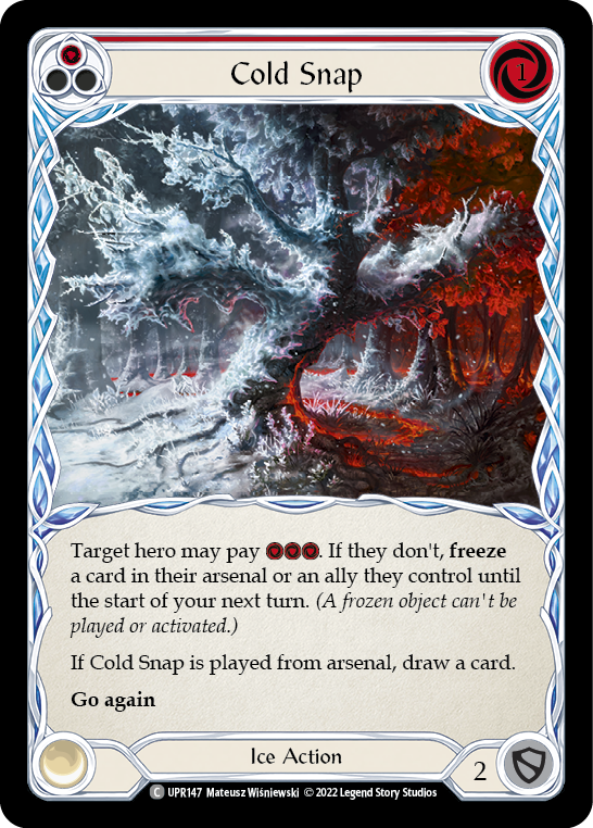 Cold Snap (Red) [UPR147] (Uprising) | Webway Games