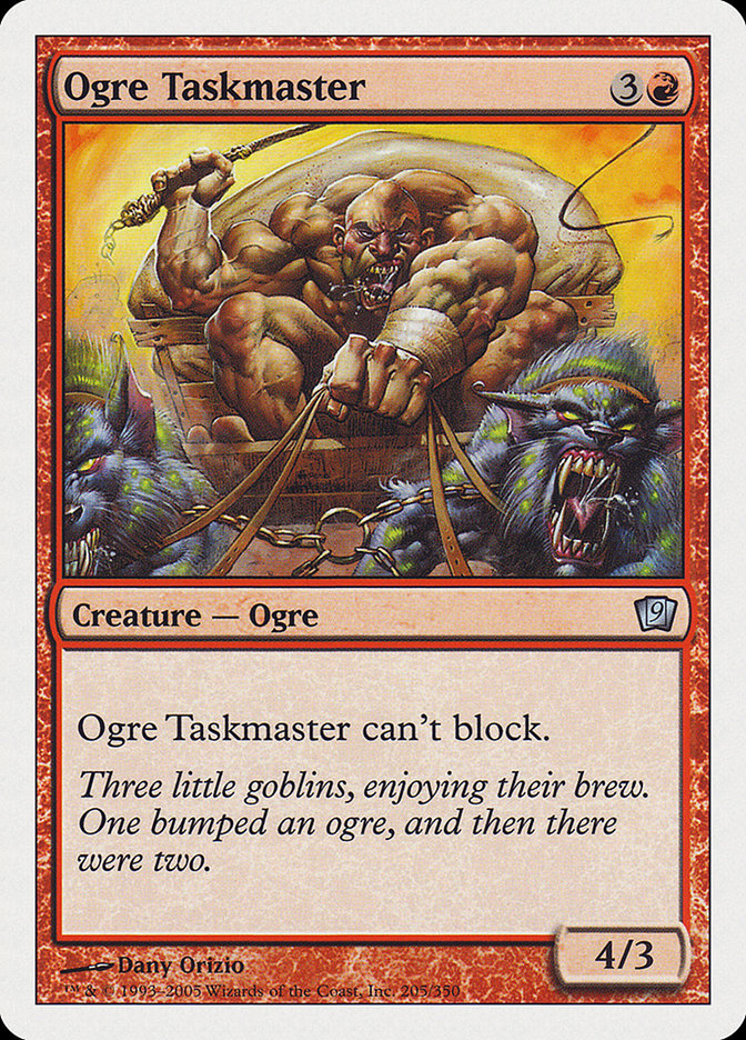 Ogre Taskmaster [Ninth Edition] | Webway Games