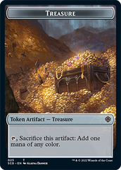 Treasure // Treasure Double-Sided Token [Starter Commander Decks] | Webway Games