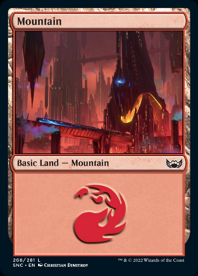 Mountain (268) [Streets of New Capenna] | Webway Games