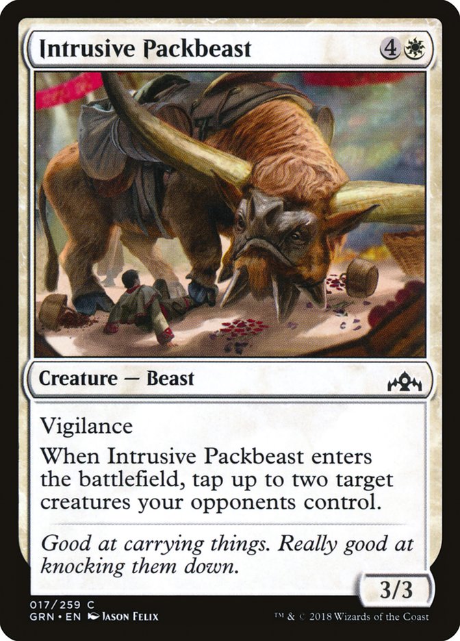 Intrusive Packbeast [Guilds of Ravnica] | Webway Games