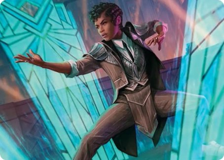 Dapper Shieldmate Art Card [Streets of New Capenna Art Series] | Webway Games