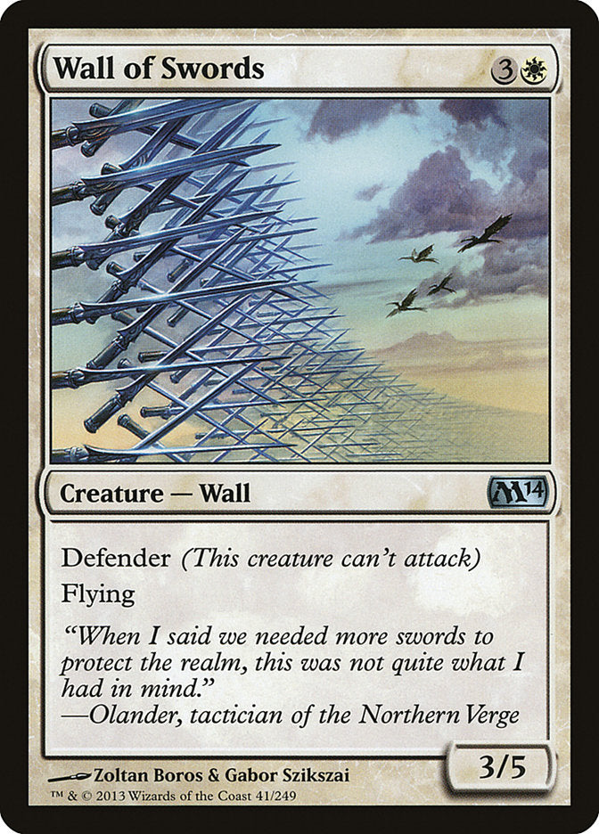 Wall of Swords [Magic 2014] | Webway Games