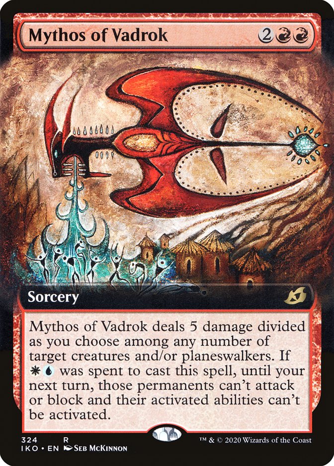 Mythos of Vadrok (Extended Art) [Ikoria: Lair of Behemoths] | Webway Games