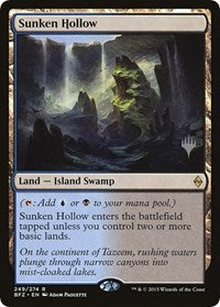 Sunken Hollow [Battle for Zendikar Promos] | Webway Games