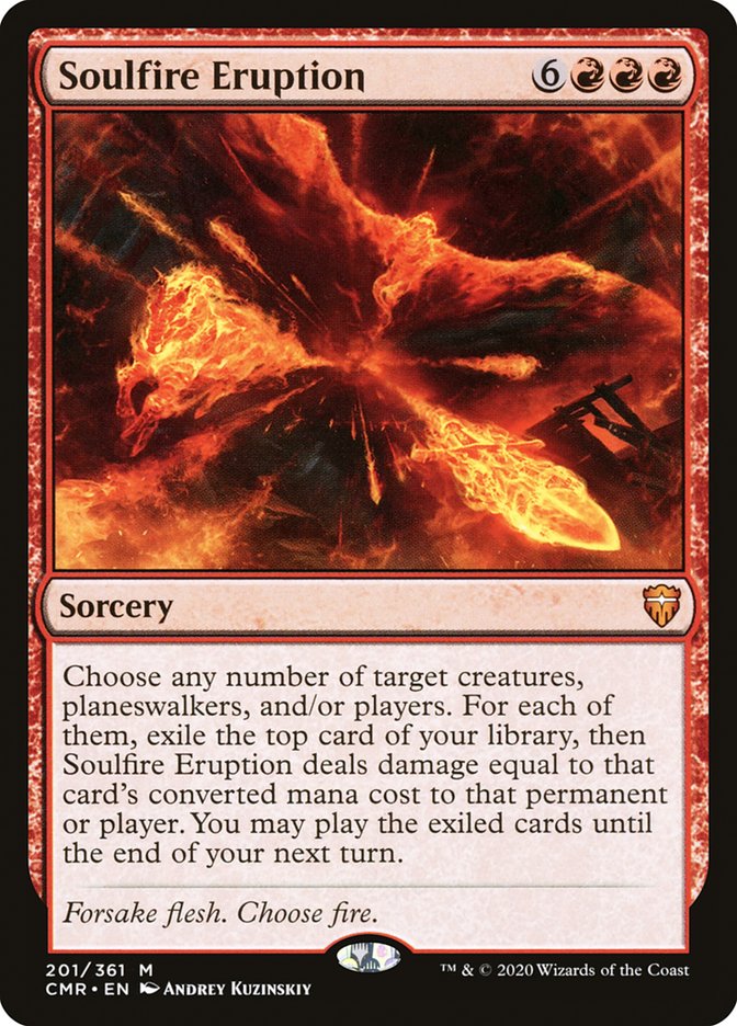Soulfire Eruption [Commander Legends] | Webway Games