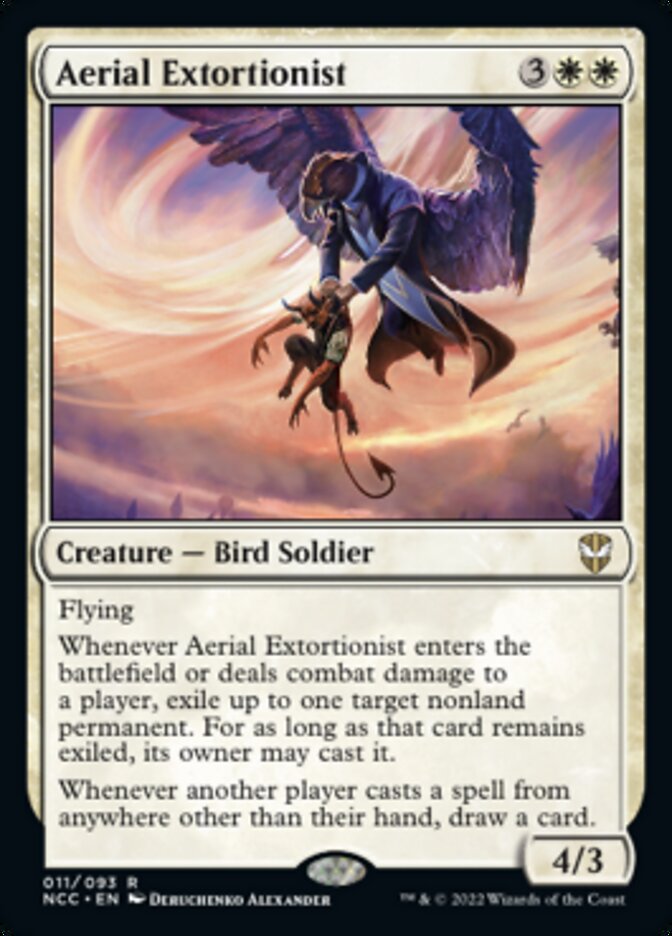 Aerial Extortionist [Streets of New Capenna Commander] | Webway Games