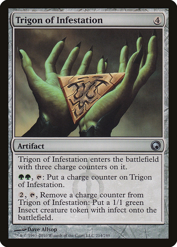 Trigon of Infestation [Scars of Mirrodin] | Webway Games