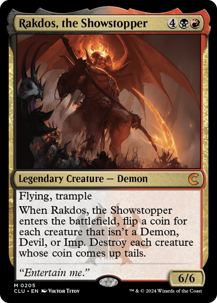 Rakdos, the Showstopper [Ravnica: Clue Edition] | Webway Games