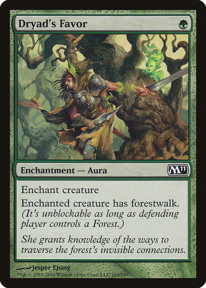 Dryad's Favor [Magic 2011] | Webway Games