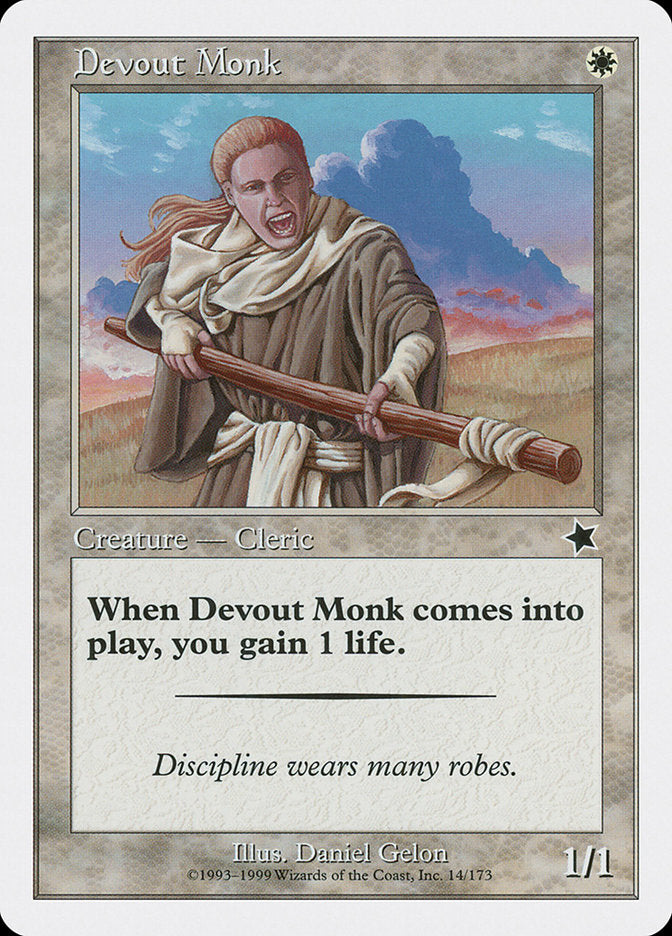 Devout Monk [Starter 1999] | Webway Games