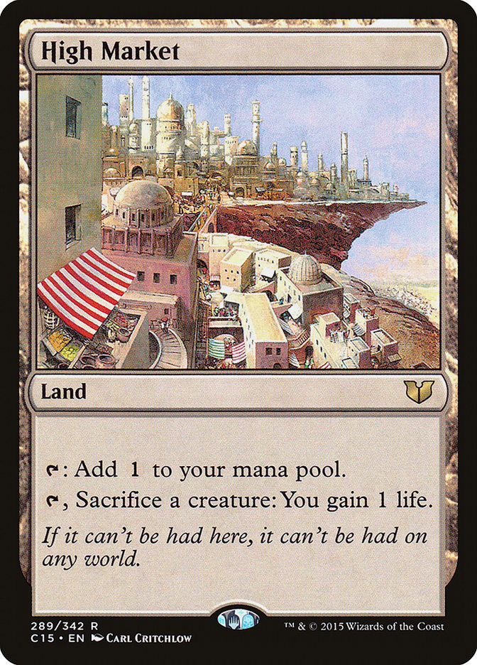 High Market [Commander 2015] | Webway Games