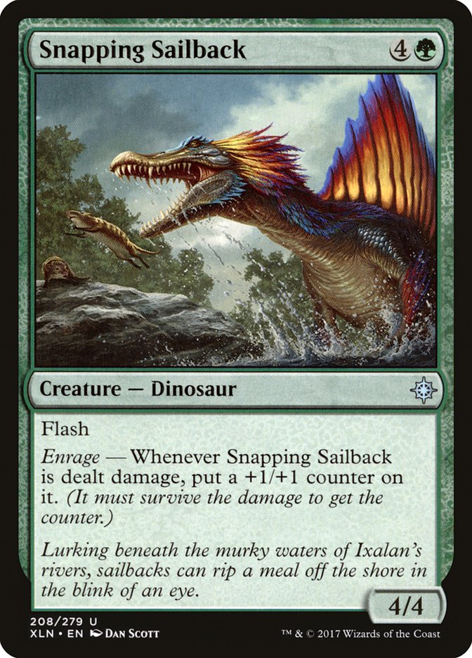 Snapping Sailback [Ixalan] | Webway Games